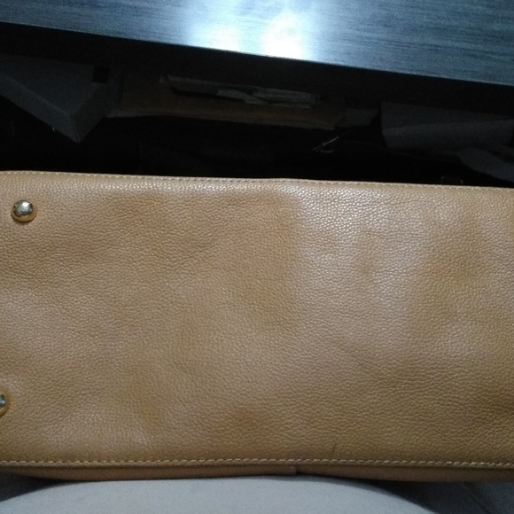 DKNY PEBBLE LEATHER ZIP ZIP SATCHEL HANDBAG - Picture 6 of 6